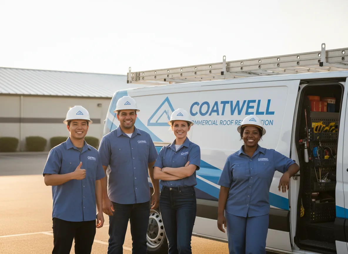 Commercial roof coating company in Cherry Log, GA